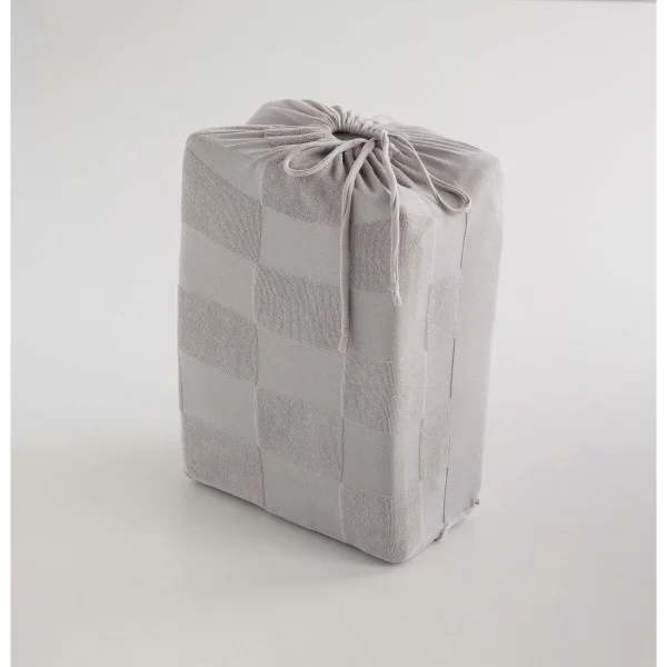 Nordic cover Naturals ELBA Light grey Single (150 x 220 cm)