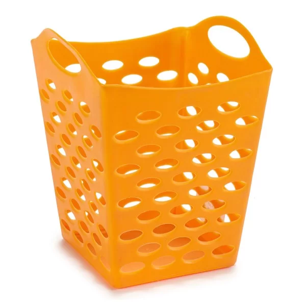 Peg Basket Polyethylene 13 x 17 x 13 cm Squared With handles (48 Units)