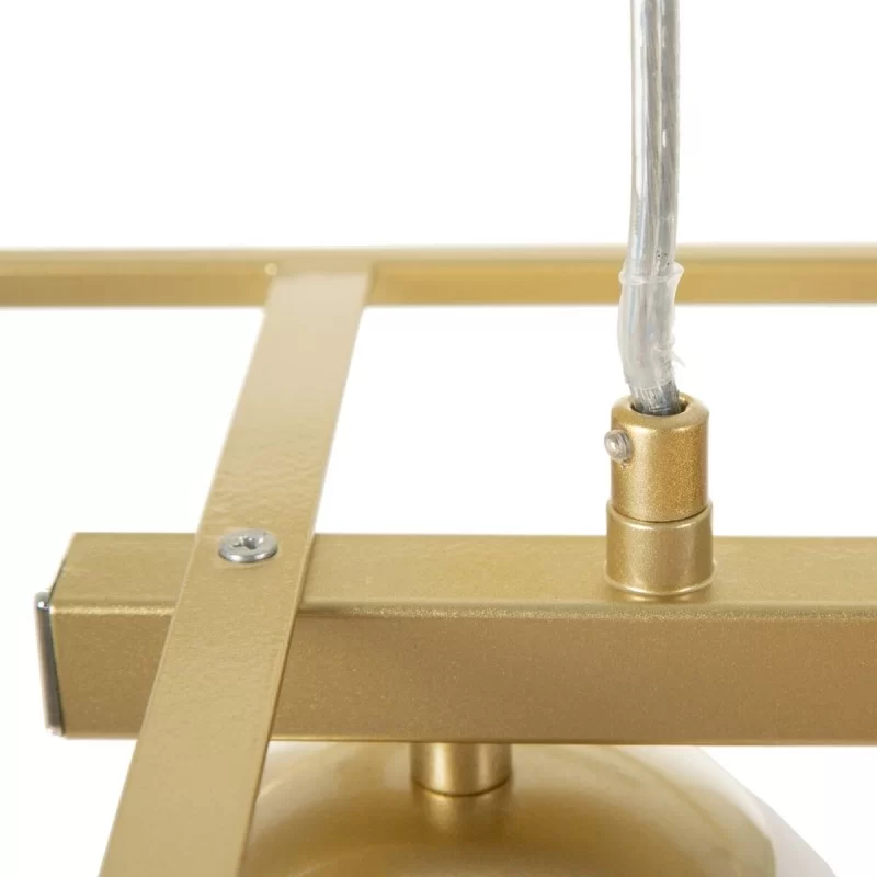 Ceiling Light 45 x 20 x 20 cm Crystal Golden...