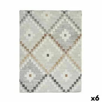 Tablecloth Thin canvas Anti-stain Rhombus 140 x 180 cm...