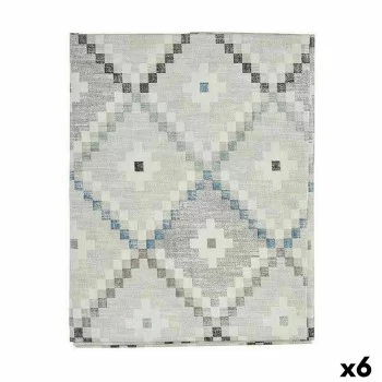 Tablecloth Thin canvas Anti-stain Rhombus 140 x 180 cm...