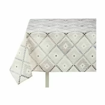 Tablecloth Thin canvas Anti-stain Rhombus 140 x 180 cm... 2