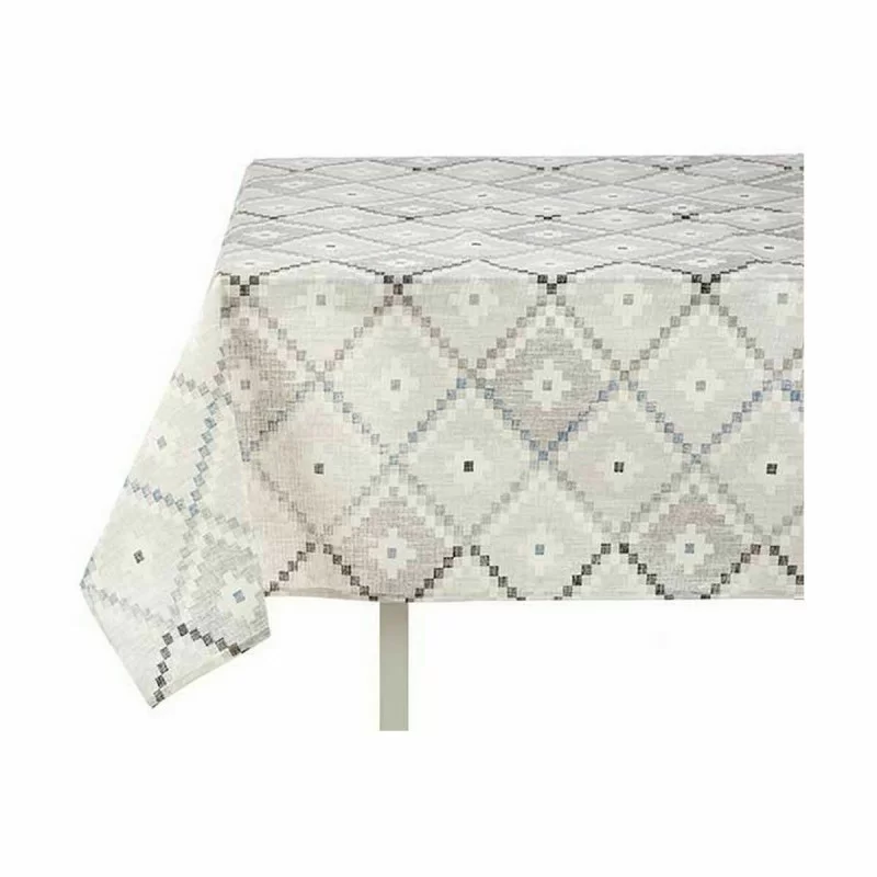 Tablecloth Thin canvas Anti-stain Rhombus 140 x...