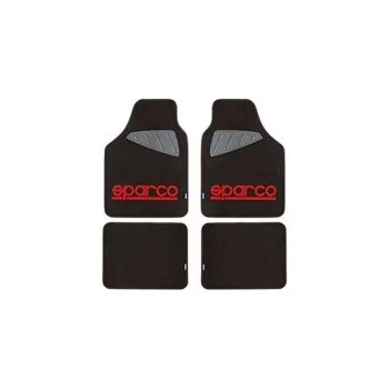 Car Floor Mat Set Sparco SPC1903 Universal Black/Red (4 pcs)