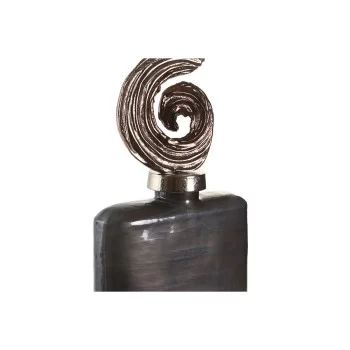 Vase DKD Home Decor Multicolour Aluminium Crystal 19 x 12... 2