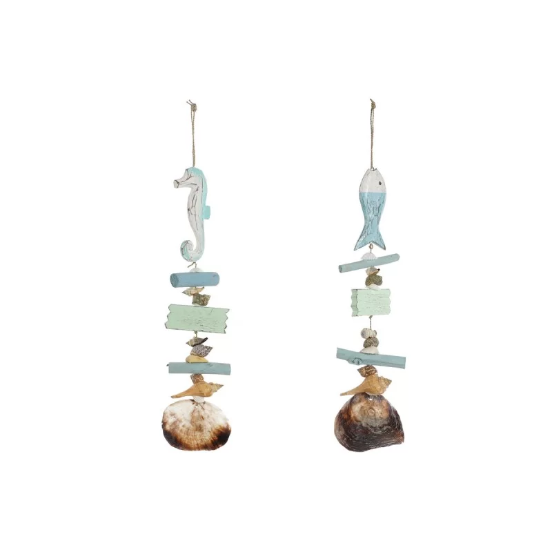 Hanging decoration Home ESPRIT Blue Green...