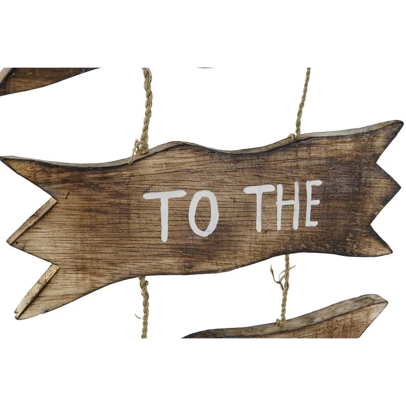 Hanging decoration Home ESPRIT Blue Natural 25...