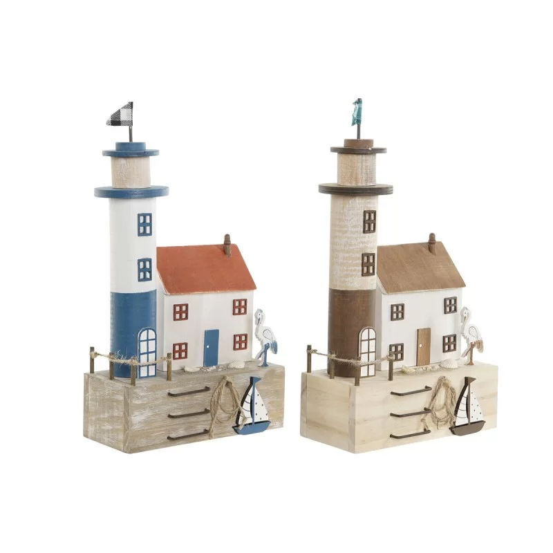Decorative Figure Home ESPRIT Blue Red...