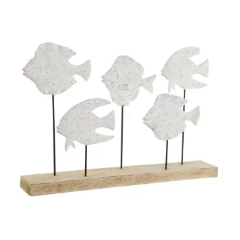 Decorative Figure Home ESPRIT White Natural Spirals...
