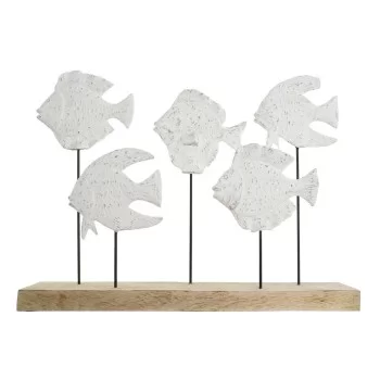 Decorative Figure Home ESPRIT White Natural Spirals... 2