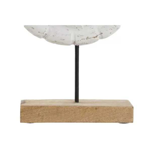 Decorative Figure Home ESPRIT White Natural Mediterranean Snail 26,5 x 9 x 50,5 cm