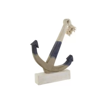 Decorative Figure Home ESPRIT Blue White Grey Anchor...