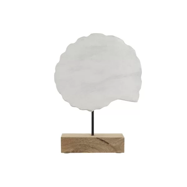 Decorative Figure Home ESPRIT White Natural Mediterranean Snail 29 x 7,5 x 38,5 cm