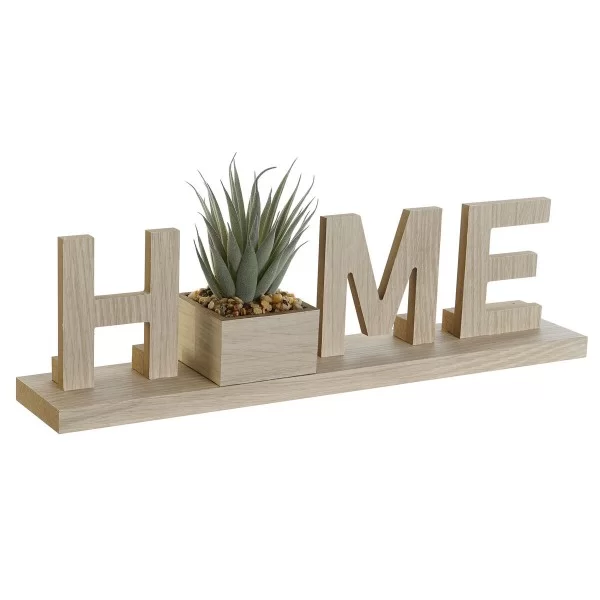 Decorative Figure Home ESPRIT Green Natural 40 x 7 x 16 cm