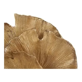 Decorative Figure Flower Golden polyresin (8 x 24,5 x 22 cm) 2