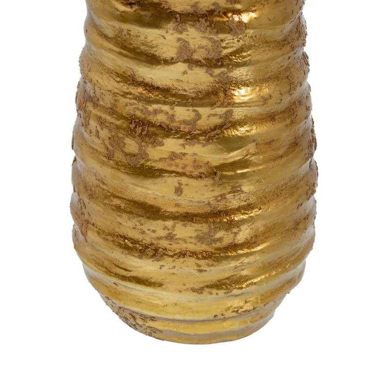 Vase Ceramic Golden 15 x 15 x 30 cm