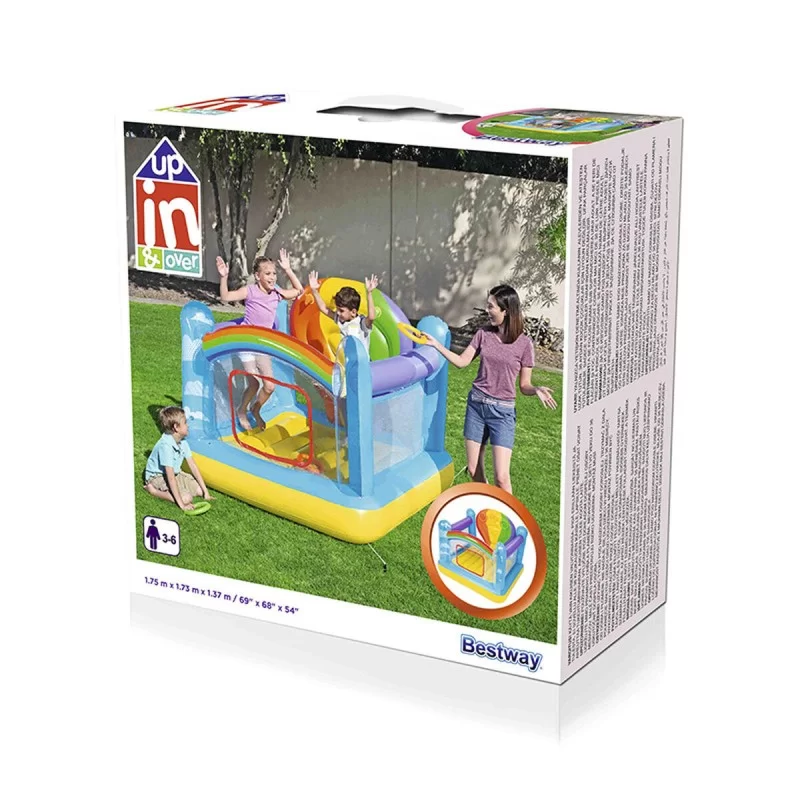 Inflatable Castle Bestway Rainbow 175 x 173 x...