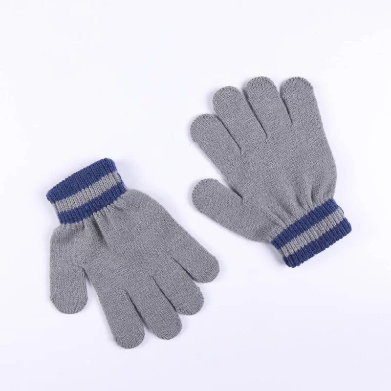 Hat & Gloves Looney Tunes Grey