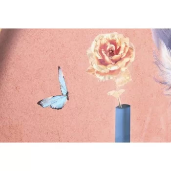 Painting DKD Home Decor 80 x 3 x 160 cm Vase (2 Units) 2