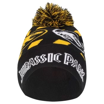 Hat Jurassic Park Hazard Snow Beanie Black 2