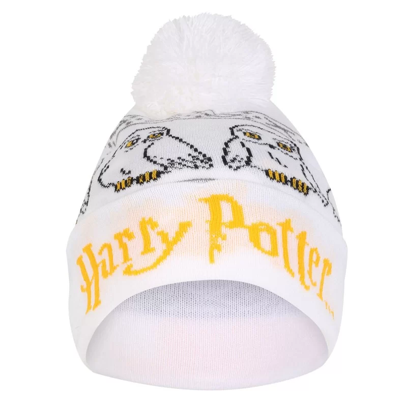 Hat Harry Potter Hedwig Snow Beanie White