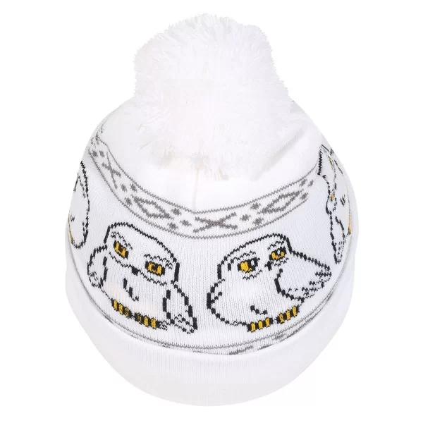 Hat Harry Potter Hedwig Snow Beanie White
