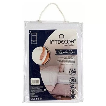Mattress protector White 26 x 34 x 5 cm (90 x 110 cm) 2