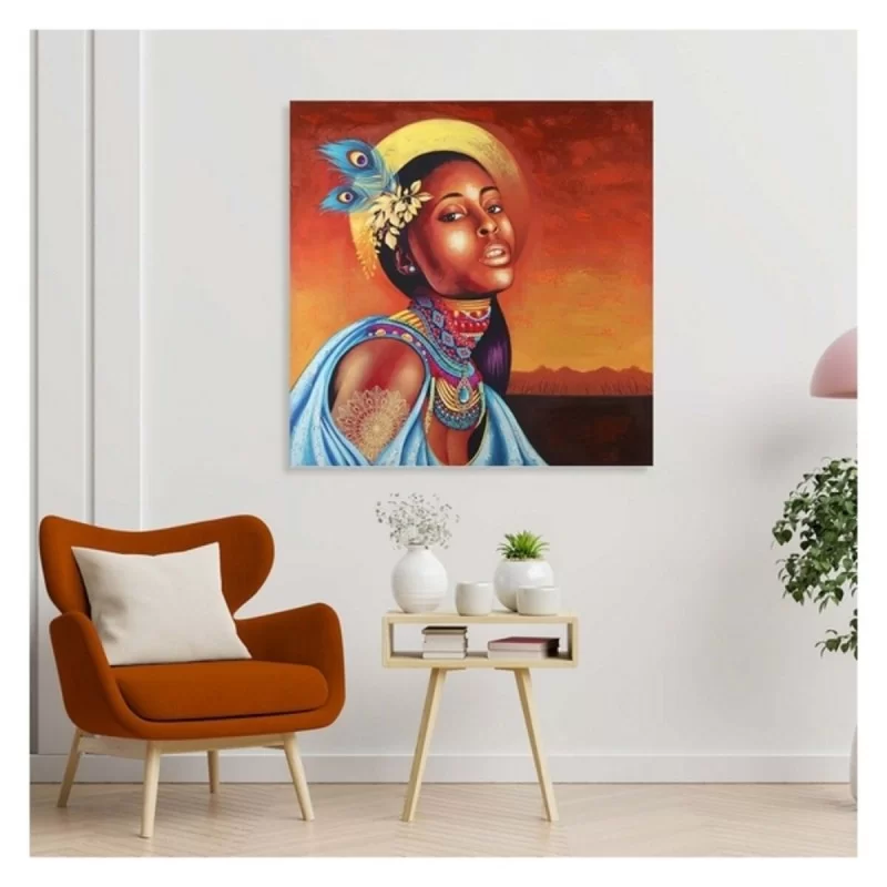 Painting Versa VS-21750074 Ethnic Lady 2,8 x 80...