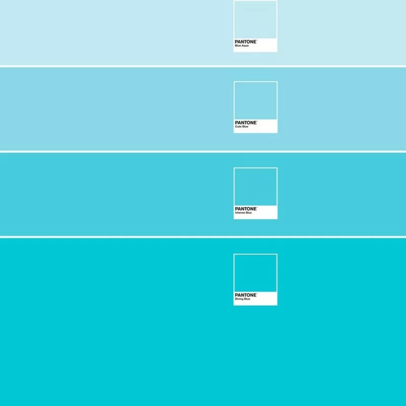 Nordic cover Ombre Pantone