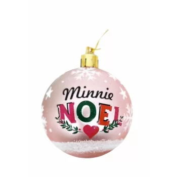 Christmas Bauble Minnie Mouse Lucky 10Units Pink Plastic... 2