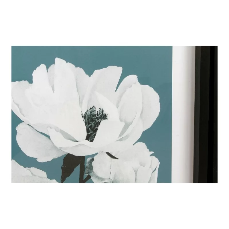 Painting DKD Home Decor Flowers 55 x 2,5 x 70...
