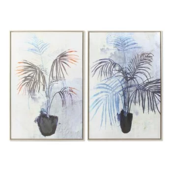 Painting DKD Home Decor Plant 83 x 4,5 x 123 cm...