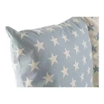 Cushion DKD Home Decor Blue 60 x 10 x 60 cm Stars White... 2