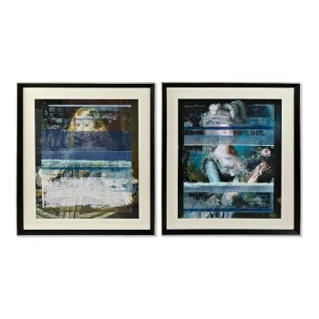 Painting DKD Home Decor CU-180444 86,6 x 4 x 100 cm Arte...