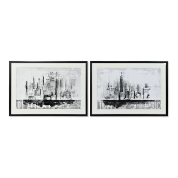 Painting DKD Home Decor CU-180446 84 x 3 x 60 cm New York...