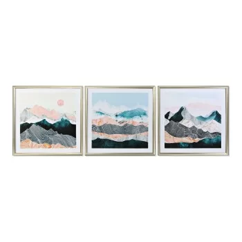 Painting DKD Home Decor Oriental Moutain 70 x 4 x 70 cm...