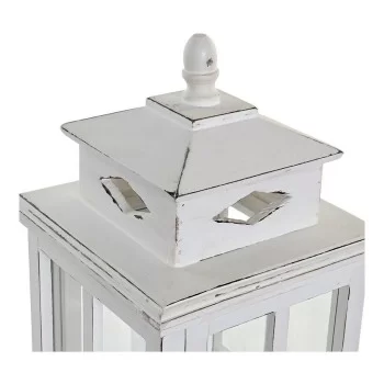 Lantern DKD Home Decor White Crystal Pinewood (22.5 x... 2