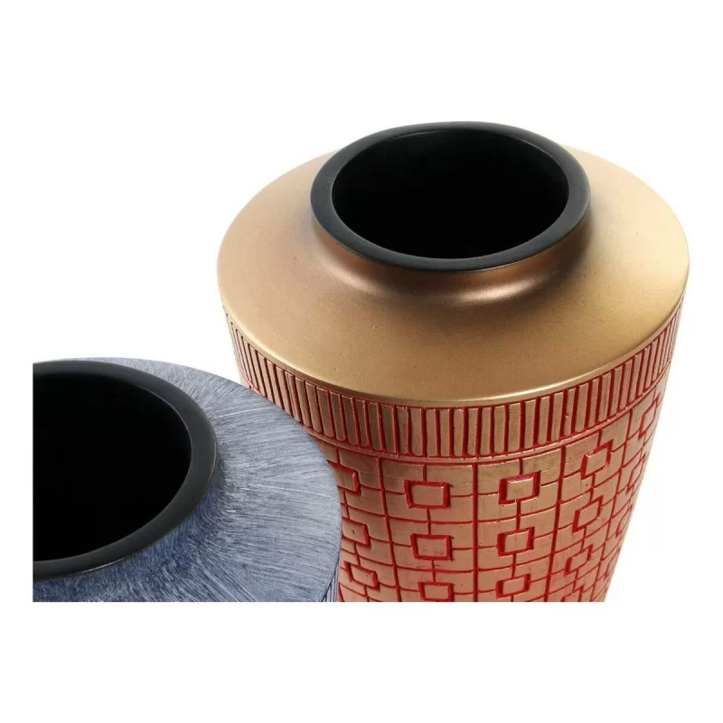 Vase DKD Home Decor 8424001822065 Blue Red...