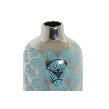 Vase DKD Home Decor 13 x 13 x 26 cm Porcelain Turquoise... 2