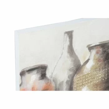 Painting DKD Home Decor Canvas 90 x 2,7 x 60 cm Vase... 2
