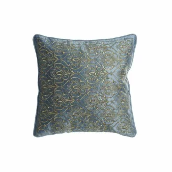 Cushion DKD Home Decor 8424001850389 Blue Golden 45 x 10...