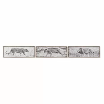 Painting DKD Home Decor 92,5 x 3,5 x 32 cm Colonial...