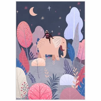 Painting DKD Home Decor 53 x 4,3 x 73 cm Trees... 2