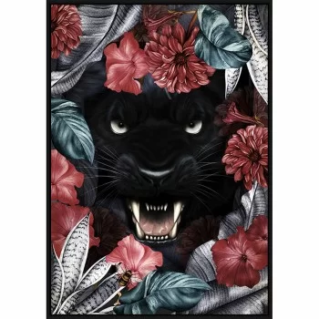 Painting DKD Home Decor 53 x 4,3 x 73 cm Tropical Jungle... 2