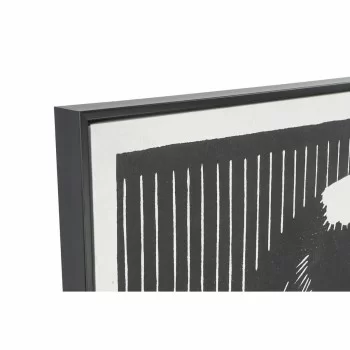 Painting DKD Home Decor 83 x 4,5 x 123 cm Parrot Modern... 2