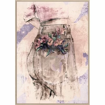 Painting DKD Home Decor Lady 83 x 4,5 x 123 cm... 2