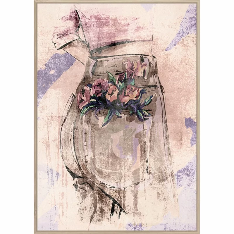 Painting DKD Home Decor Lady 83 x 4,5 x 123 cm...