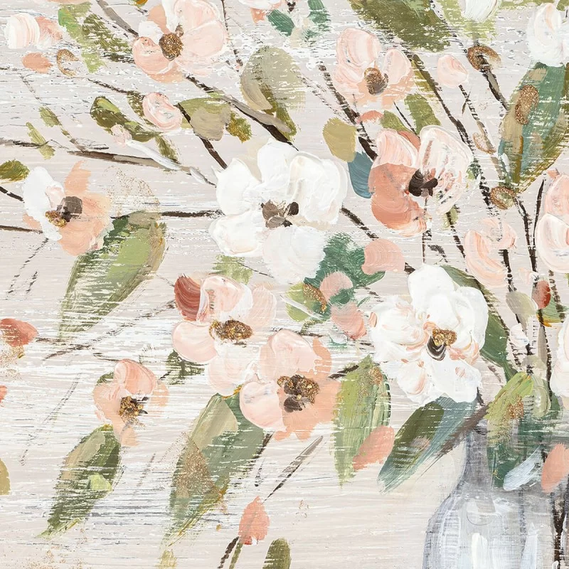 Painting DKD Home Decor 90 x 2,4 x 90 cm Vase...