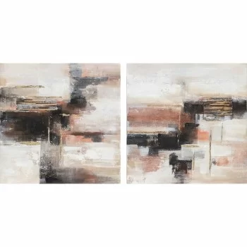 Painting DKD Home Decor 90 x 2,4 x 90 cm Abstract Modern...