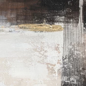 Painting DKD Home Decor 90 x 2,4 x 90 cm Abstract Modern... 2